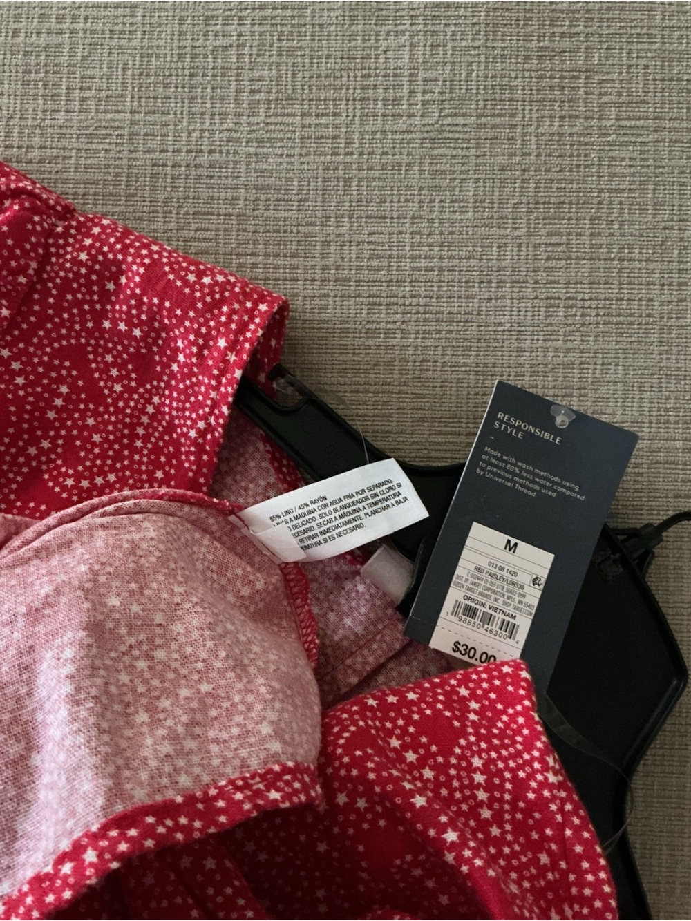 Universal Thread Button-Front Mini dress - Picture 5 of 5
